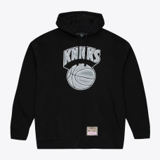 Толстовка New York Knicks Mitchell & Ness Black Chrome