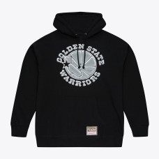 Толстовка Golden State Warriors Mitchell & Ness Black Chrome