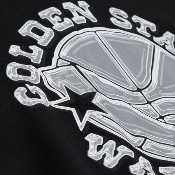 Толстовка Golden State Warriors Mitchell & Ness Black Chrome