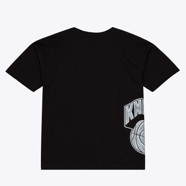 Футболка New York Knicks Mitchell & Ness Black Chrome Heritage