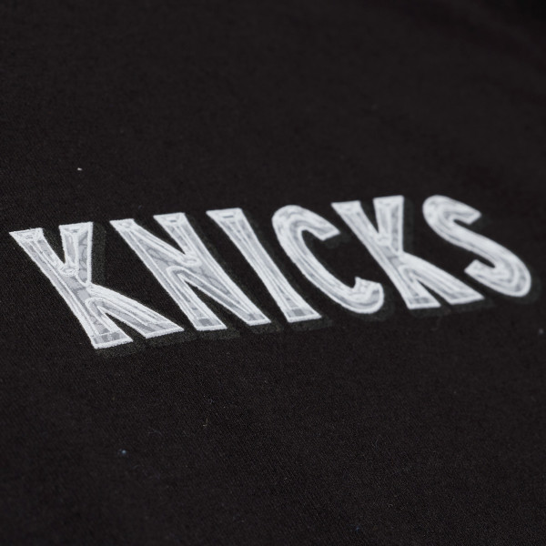Футболка New York Knicks Mitchell & Ness Black Chrome Heritage