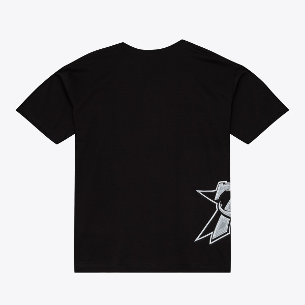 Футболка Philadelphia 76ers Mitchell & Ness Black Chrome Heritage