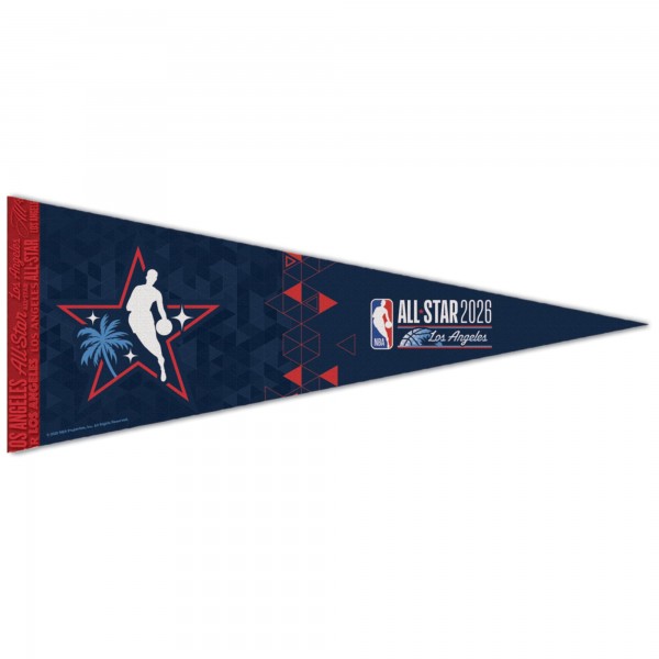 WinCraft 2026 NBA All-Star Game 12 x 30 Premium Pennant