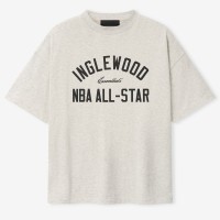 Unisex Fear of God Heather Gray 2026 NBA All-Star Game x Inglewood 90s T-Shirt
