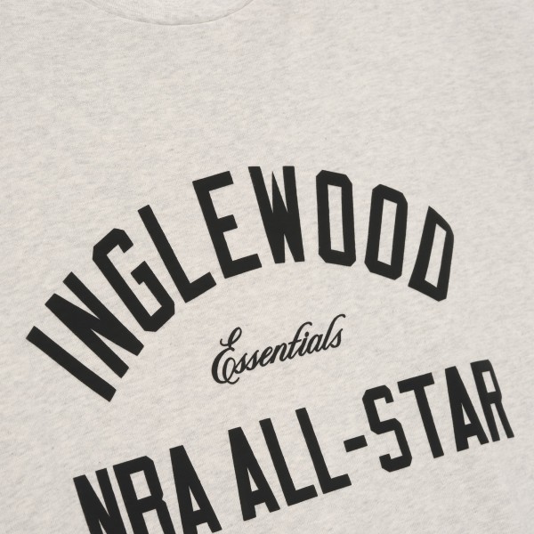 Unisex Fear of God Heather Gray 2026 NBA All-Star Game x Inglewood 90s T-Shirt