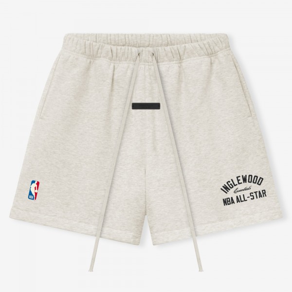 Unisex Fear of God Heather Gray 2026 NBA All-Star Game x Inglewood Classic Sweat Shorts