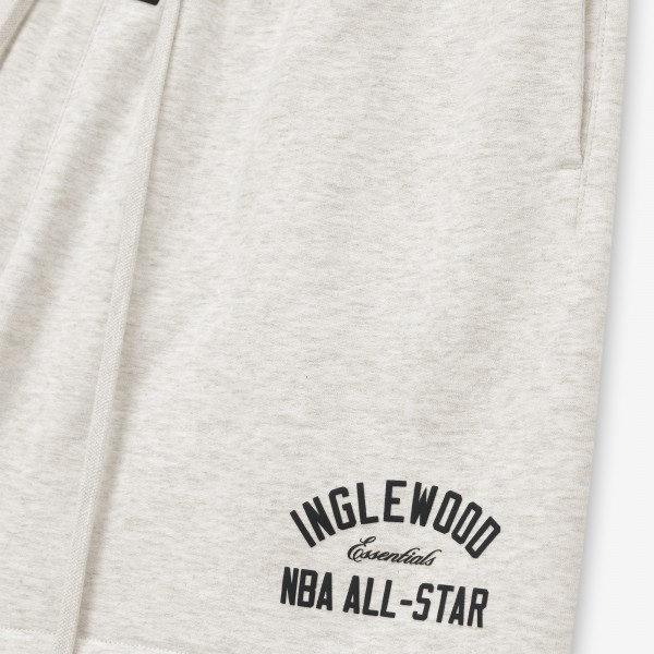 Unisex Fear of God Heather Gray 2026 NBA All-Star Game x Inglewood Classic Sweat Shorts