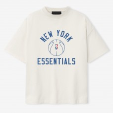 Unisex New York Knicks Fear of God x Barkley L. Hendricks Cream 90s T-Shirt