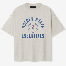 Футболка Unisex Golden State Warriors Fear of God x Barkley L. Hendricks Heather Gray 90s