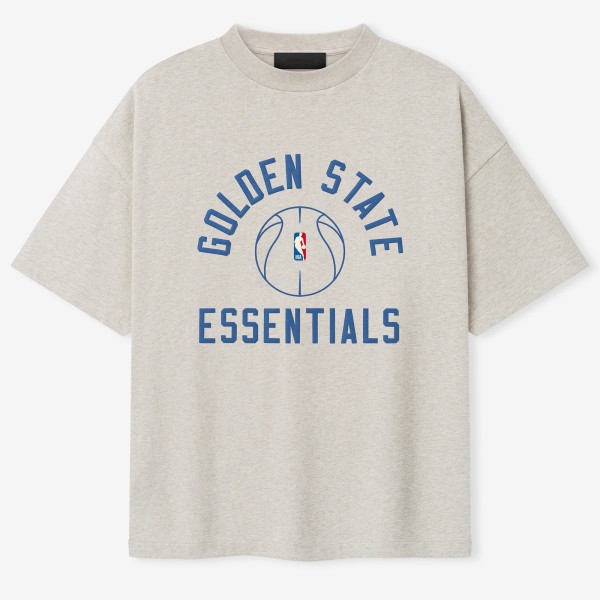 Футболка Unisex Golden State Warriors Fear of God x Barkley L. Hendricks Heather Gray 90s