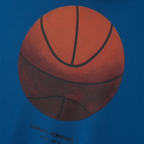 Толстовка Unisex New York Knicks Fear of God x Barkley L. Hendricks Blue 90s