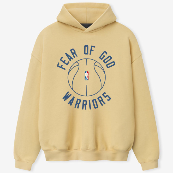 Толстовка Unisex Golden State Warriors Fear of God x Barkley L. Hendricks Gold 90s