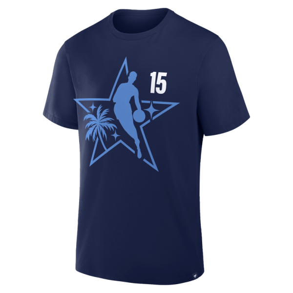 Nikola Jokić Navy 2026 NBA All-Star Game Name & Number T-Shirt