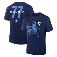 Luka Dončić Navy 2026 NBA All-Star Game Name & Number T-Shirt