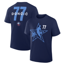 Luka Dončić Navy 2026 NBA All-Star Game Name & Number T-Shirt