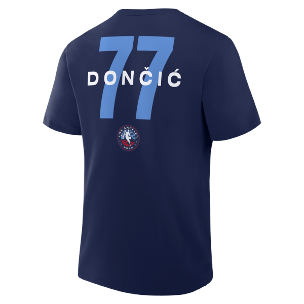 Luka Dončić Navy 2026 NBA All-Star Game Name & Number T-Shirt