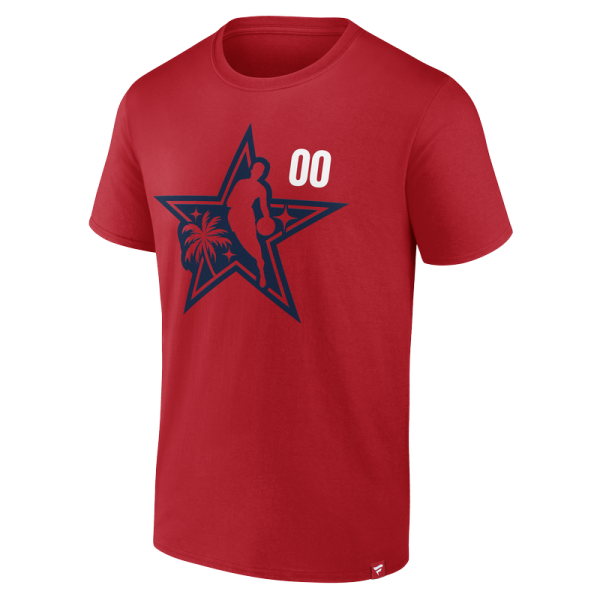 Red 2026 NBA All-Star Game Pick-A-Player T-Shirt