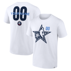 White 2026 NBA All-Star Game Pick-A-Player T-Shirt