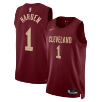 Джерси Unisex Cleveland Cavaliers James Harden Nike Wine Swingman - Icon Edition