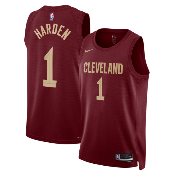 Джерси Unisex Cleveland Cavaliers James Harden Nike Wine Swingman - Icon Edition
