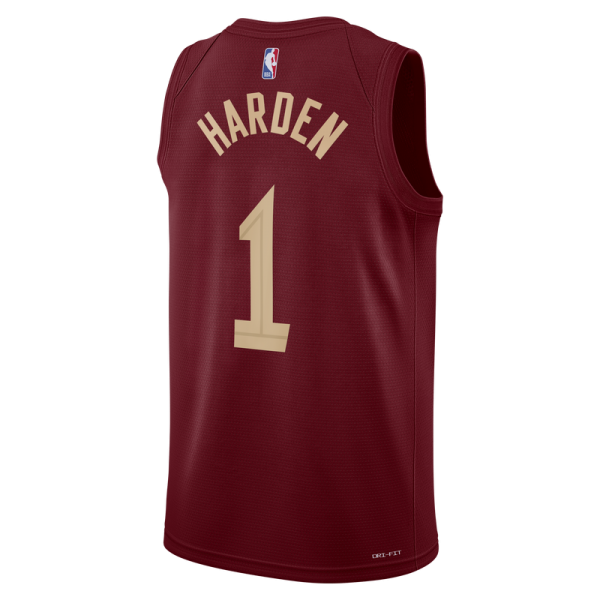 Джерси Unisex Cleveland Cavaliers James Harden Nike Wine Swingman - Icon Edition