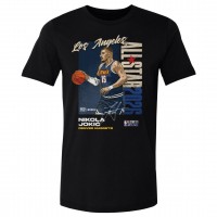 Denver Nuggets Nikola Jokić 500 Level Black 2026 All-Star Player T-Shirt