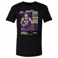 Los Angeles Lakers Luka Dončić 500 Level Black 2026 All-Star Player T-Shirt