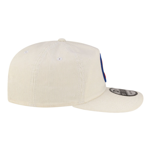 Бейсболка Detroit Pistons New Era White 19TWENTY 80s Chrome Corduroy