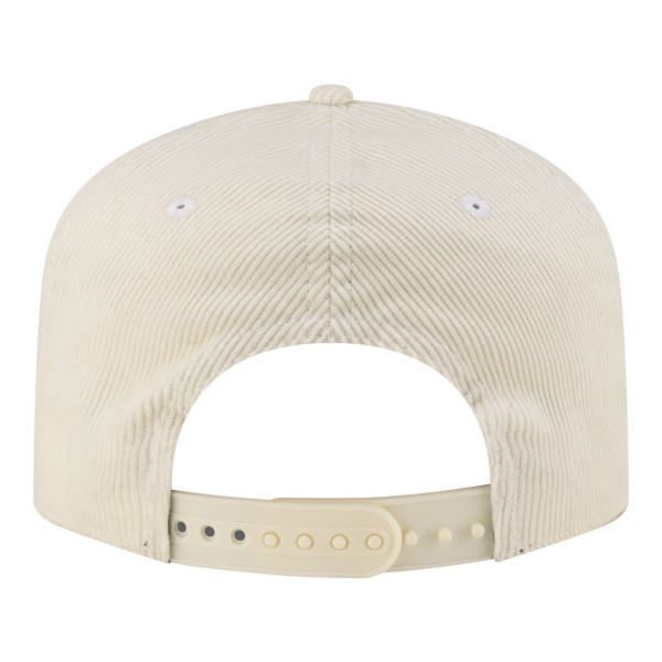 Бейсболка Golden State Warriors New Era White 19TWENTY 80s Chrome Corduroy