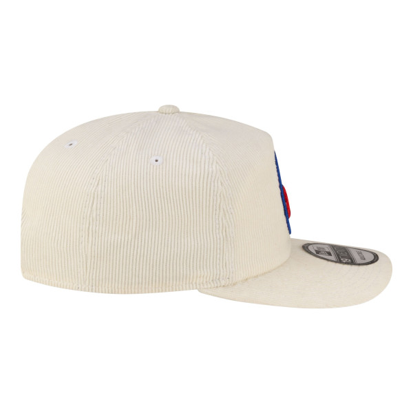 Бейсболка Philadelphia 76ers New Era White 19TWENTY 80s Chrome Corduroy