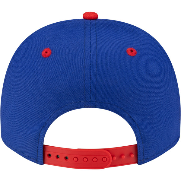 Бейсболка Philadelphia 76ers New Era Royal/Red 80s Throwback A-Frame 9FIFTY