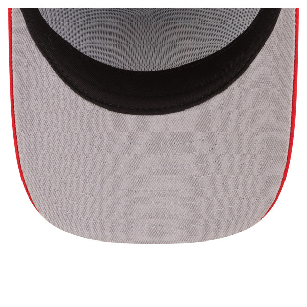 Бейсболка Detroit Pistons New Era Blue/Red 80s Throwback A-Frame 9FIFTY Snapback