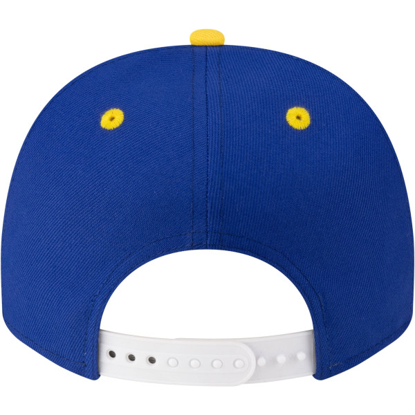 Бейсболка Golden State Warriors New Era Royal/Gold 80s Throwback A-Frame 9FIFTY