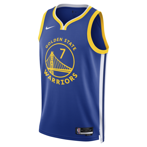 Джерси Unisex Golden State Warriors Kristaps Porziņģis Nike Royal Swingman - Icon Edition