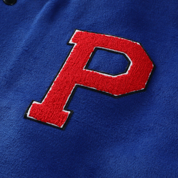 Куртка Unisex Philadelphia 76ers FISLL Blue/Cream Full-Snap Varsity