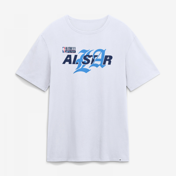 White 2026 NBA All-Star Game Lineup T-Shirt