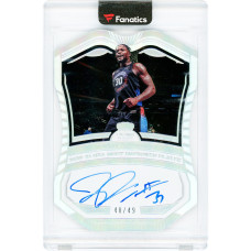 Карточка Julius Randle New York Knicks Autographed 2021-22 Panini Crown Royale NBA MIP Die Cut #RA-JRD #48/49