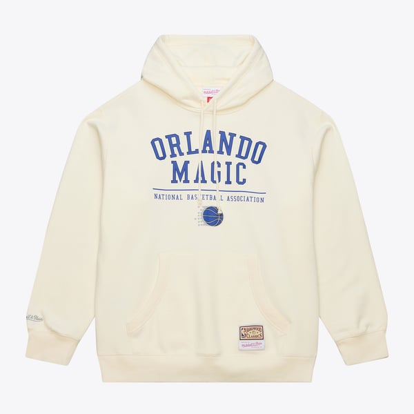 Толстовка Orlando Magic Mitchell & Ness Cream Walk-Off Fleece