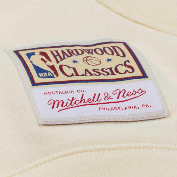 Толстовка Orlando Magic Mitchell & Ness Cream Walk-Off Fleece