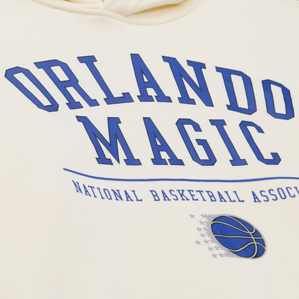 Толстовка Orlando Magic Mitchell & Ness Cream Walk-Off Fleece