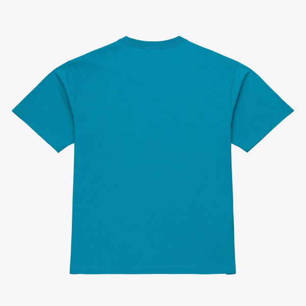 Футболка Charlotte Hornets Mitchell & Ness Teal Vintage Wordmark