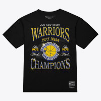 Футболка Golden State Warriors Mitchell & Ness Black Champions Era
