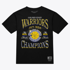 Футболка Golden State Warriors Mitchell & Ness Black Champions Era