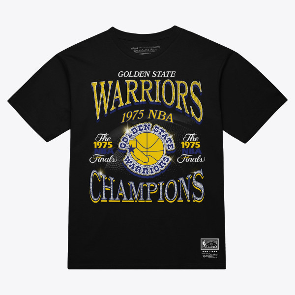 Футболка Golden State Warriors Mitchell & Ness Black Champions Era