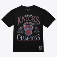 Футболка New York Knicks Mitchell & Ness Black Champions Era