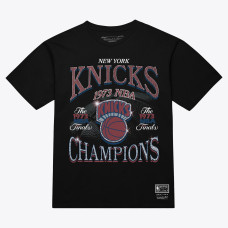 Футболка New York Knicks Mitchell & Ness Black Champions Era