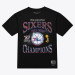 Футболка Philadelphia 76ers Mitchell & Ness Black Champions Era
