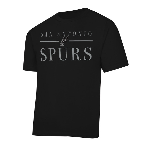 Женская Футболка San Antonio Spurs Concepts Sport Black/White Copeland & Shorts Sleep Set