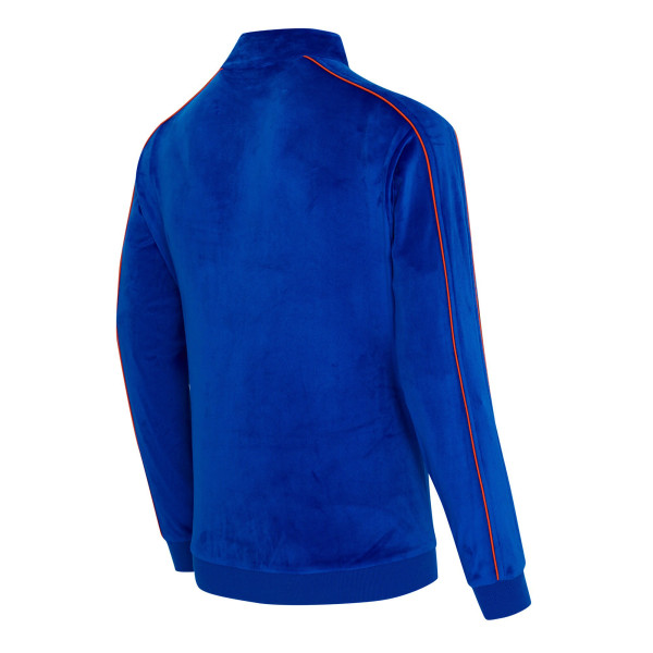Куртка Unisex New York Knicks Concepts Sport Blue Archives Velour Full-Zip