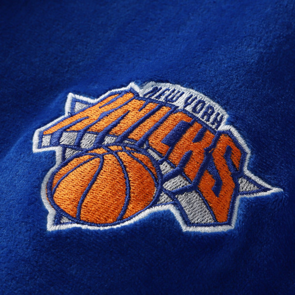 Куртка Unisex New York Knicks Concepts Sport Blue Archives Velour Full-Zip